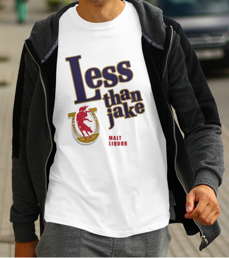 Less Than Jake Malt Liquor Evergreen Collection T-Shirt