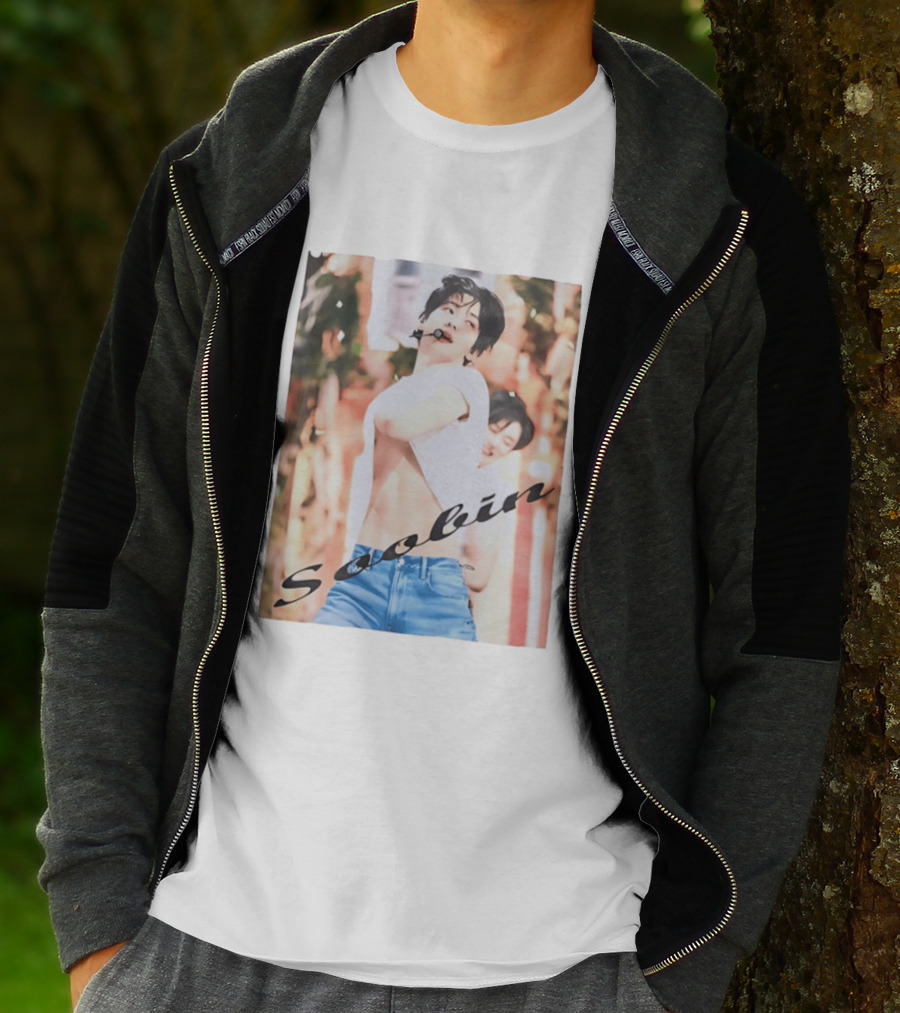 Soobin TXT Abs Performance Stage Fashion T-Shirt