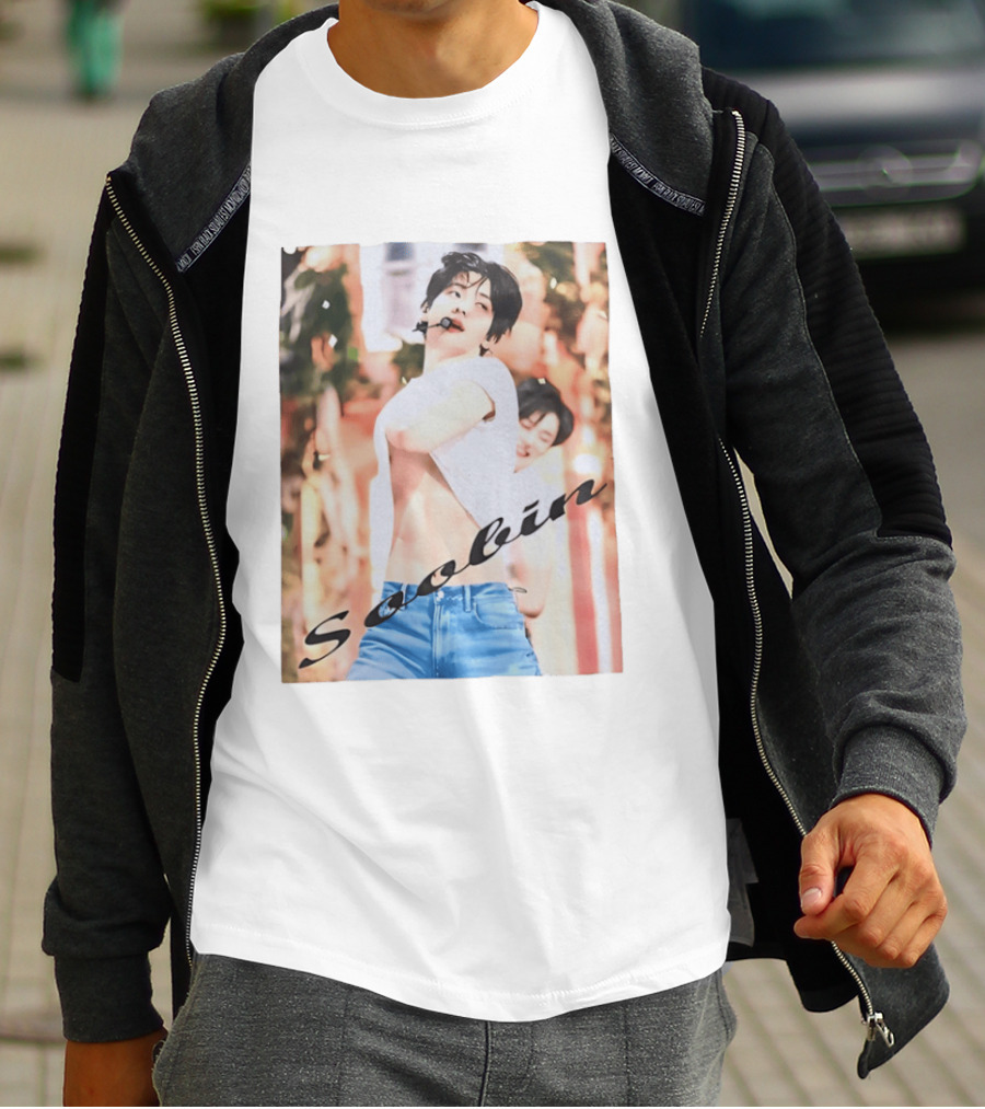 Soobin TXT Abs Performance Stage Fashion T-Shirt