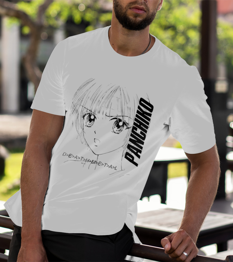 Panchiko Death Metal Manga T-Shirt
