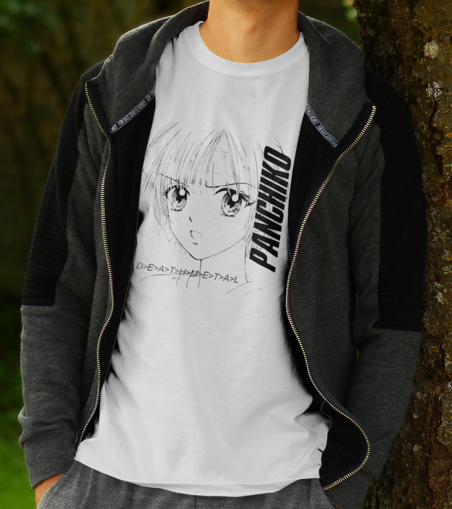 Panchiko Death Metal Manga T-Shirt