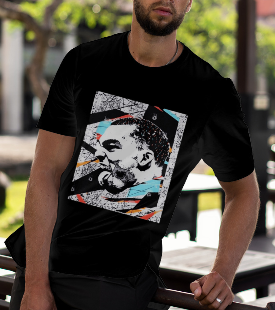 Michael Jordan Chicago Bulls Tongue Expression Urban Graffiti T-Shirt