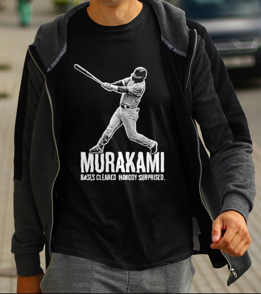 Murakami Bases Cleared Nobody Surprised Swinger Tokyo Yakult Swallows T-Shirt