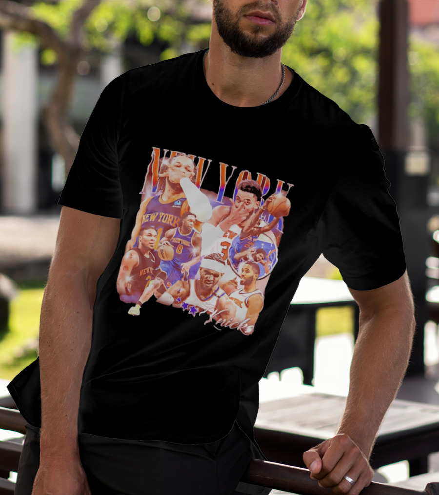 New York Knicks Players Basketball Stars T-Shirt