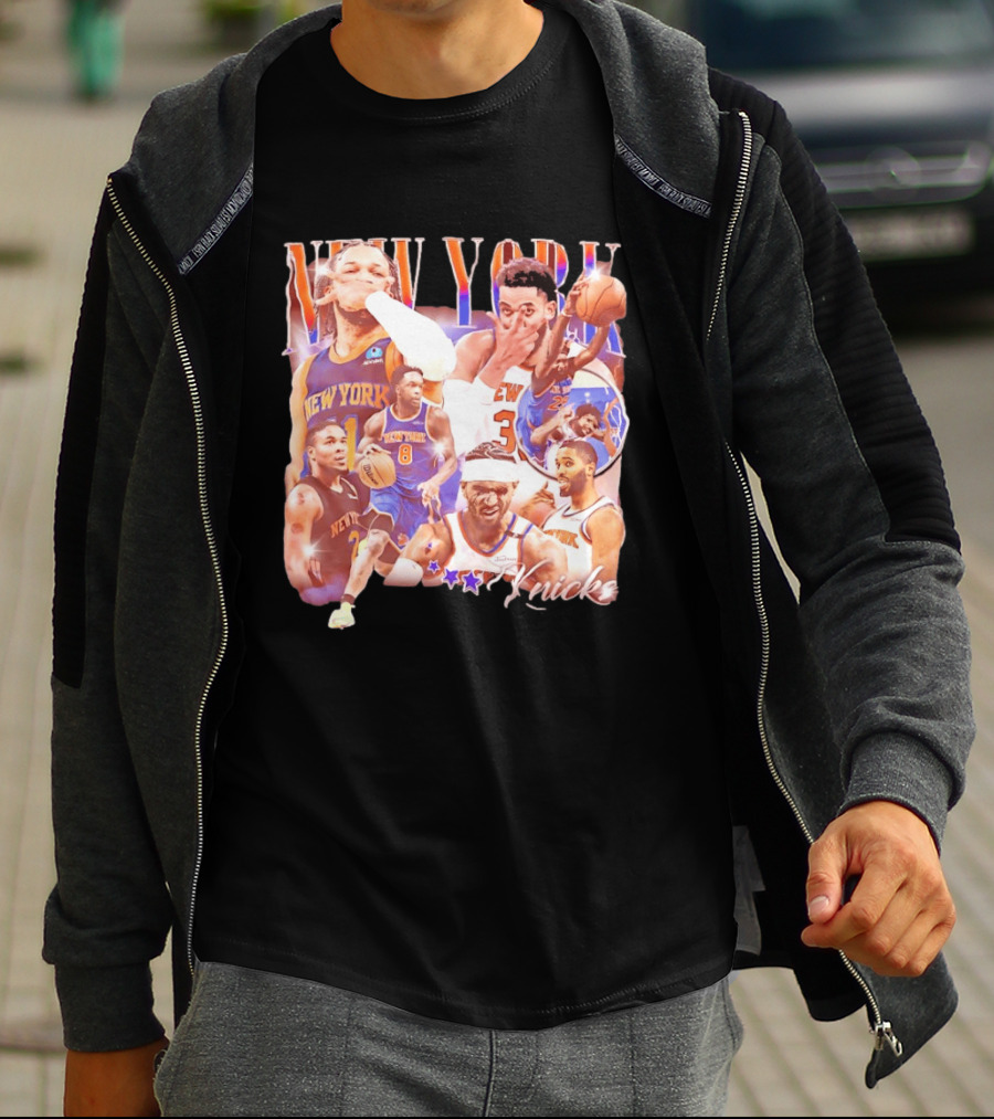 New York Knicks Players Basketball Stars T-Shirt