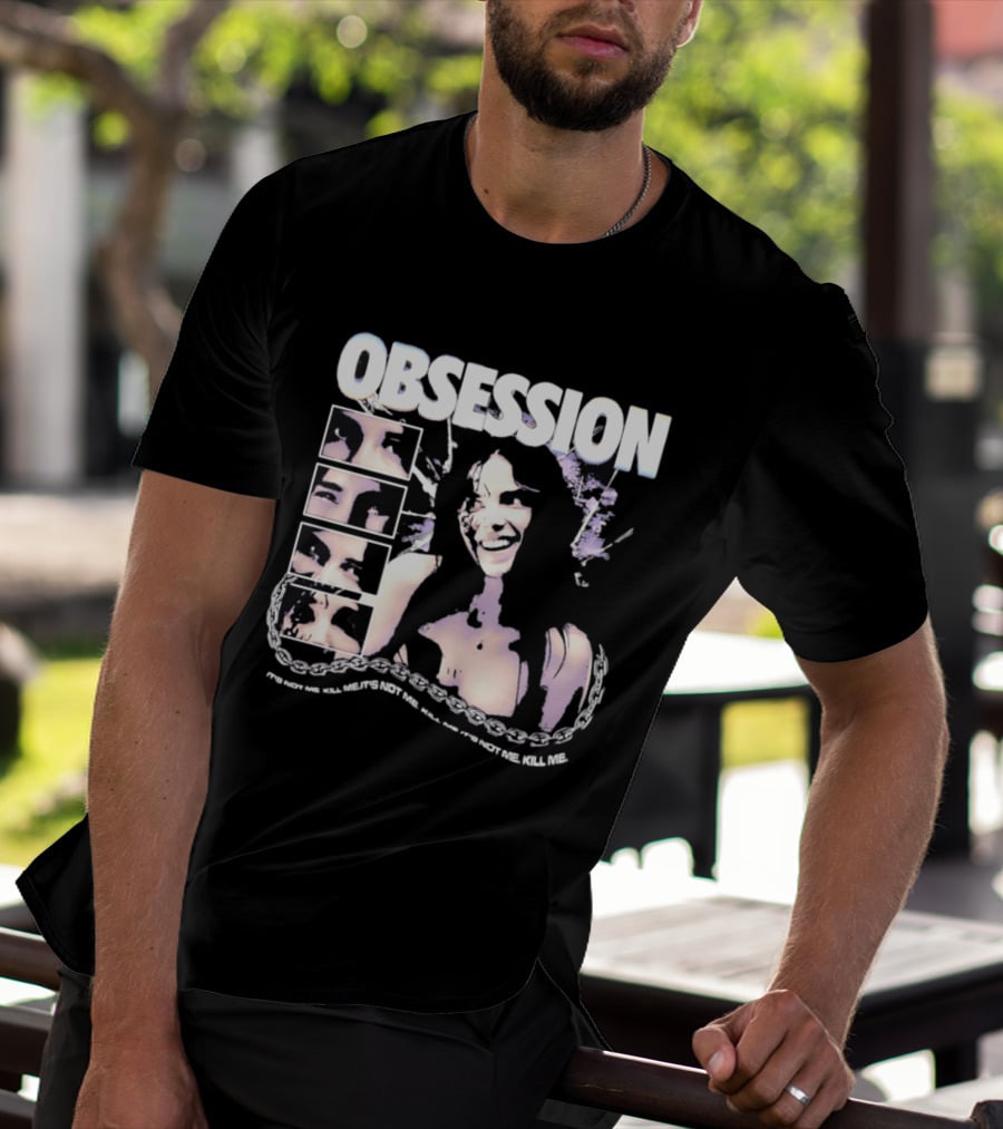 Obsession Horror It's Not Me Kill Me Chain T-Shirt