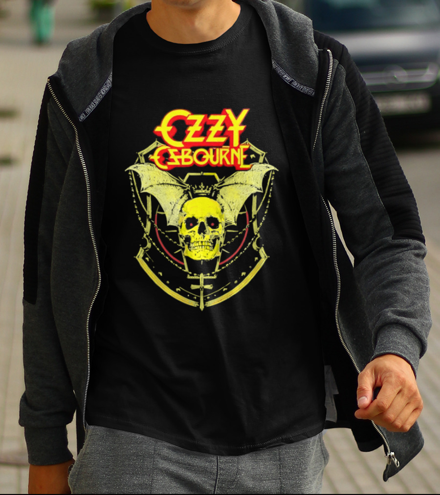 Ozzy Osbourne Winged Skull Prince Of Darkness T-Shirt