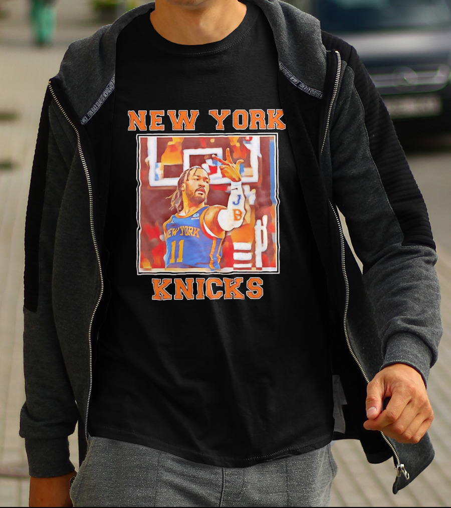 New York Knicks Jalen Brunson 11 JB Player Highlight T-Shirt