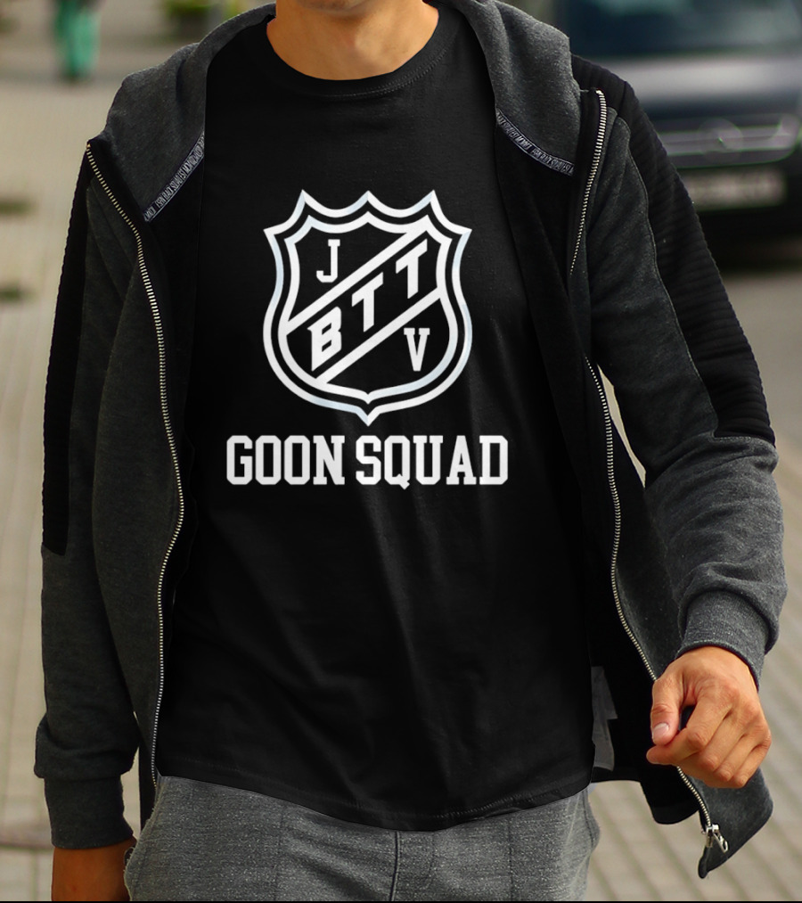 JBTTV Goon Squad Shield Emblem J BTT V T-Shirt