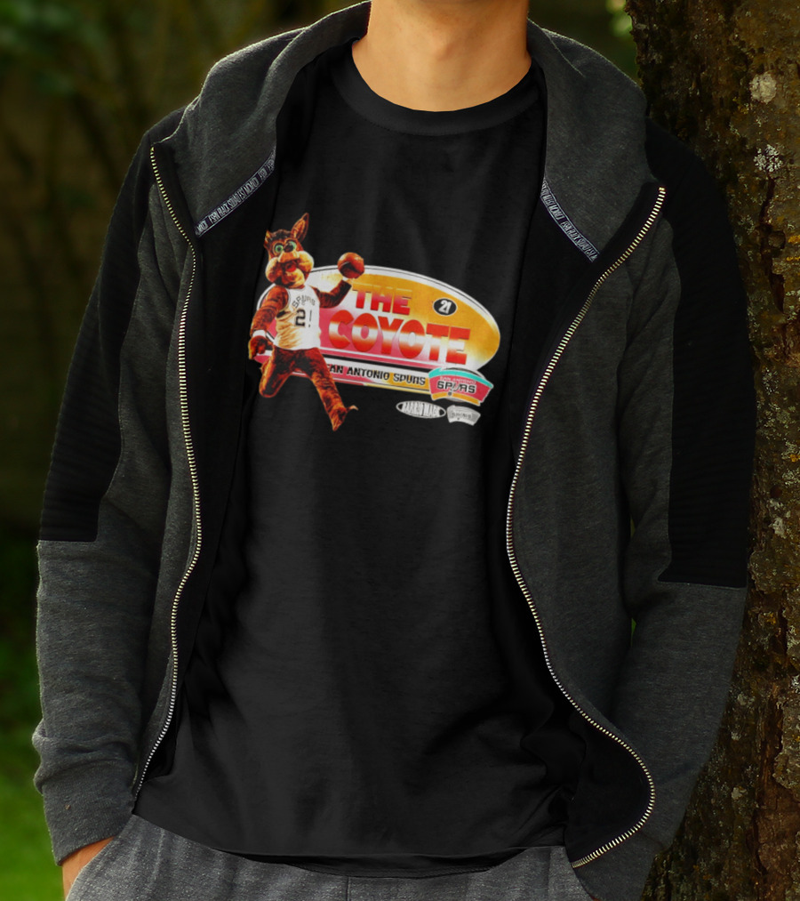 The Coyote 21 San Antonio Spurs Fans Karmanac T-Shirt