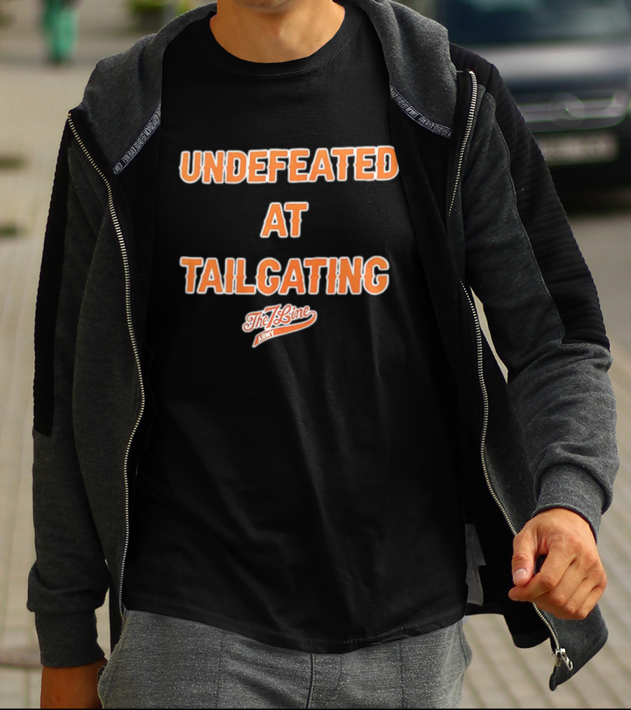 Undefeated At Tailgating The 7 Line Army New York Mets T-Shirt