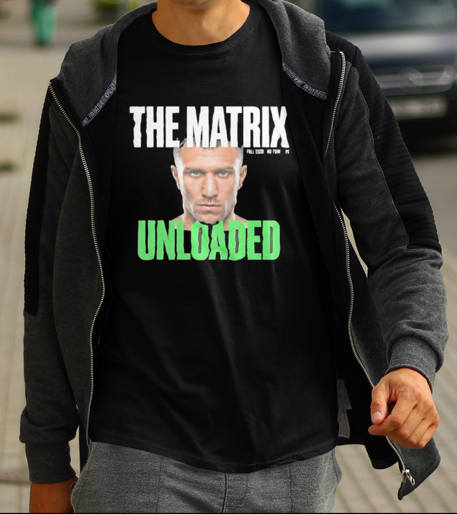 The Matrix Unloaded Vasyl Lomachenko Fall 2026 No Tune Ups T-Shirt