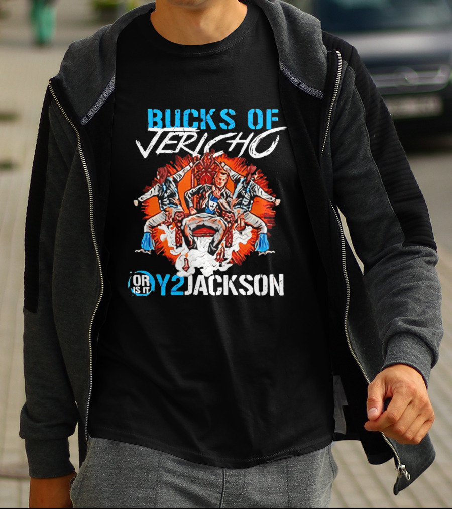 Bucks Of Jericho Y2Jackson Dynamic Wrestling Trio T-Shirt