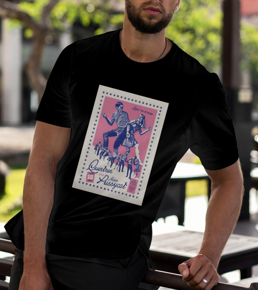 Quintron And Miss Pussycat Live On Stage June 10 2026 Santa Cruz CA Tour T-Shirt