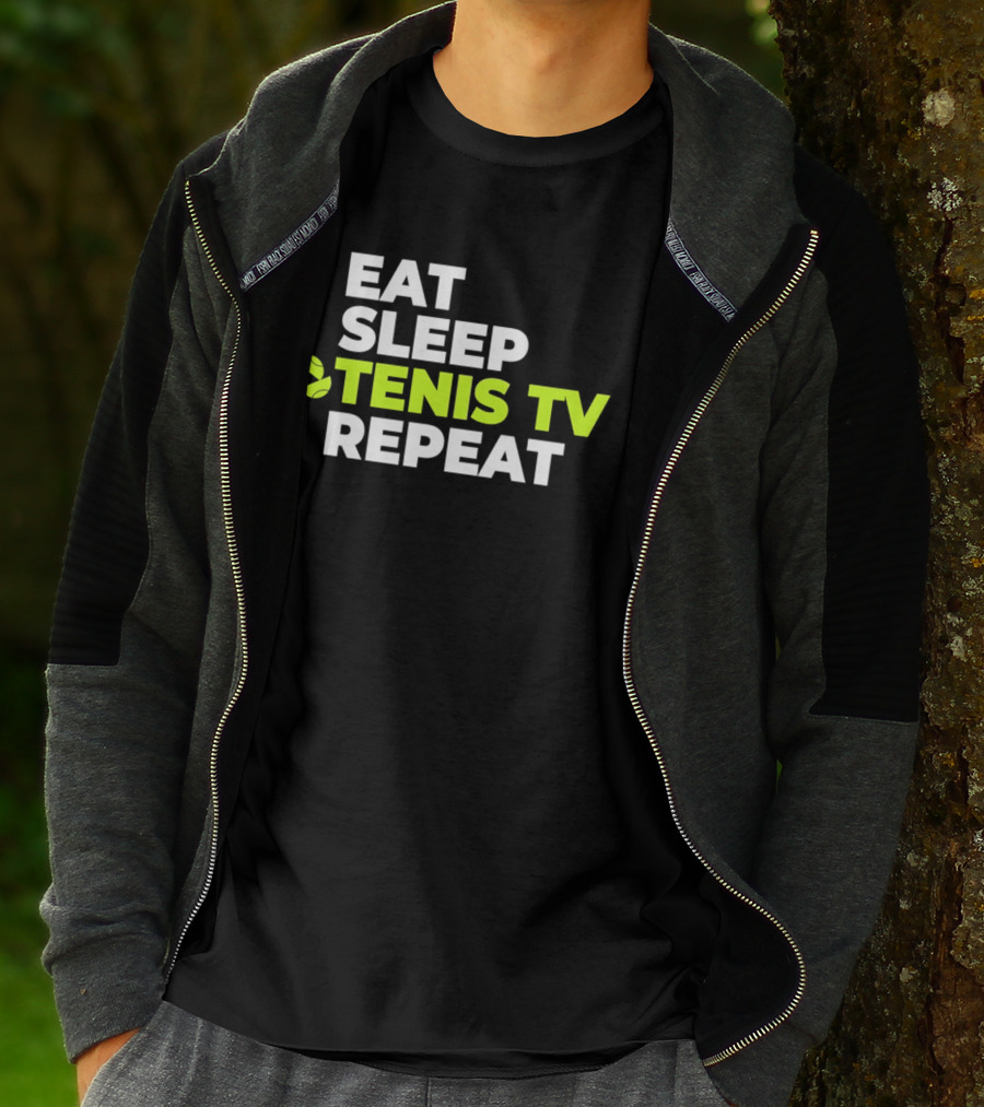 Eat Sleep Tennis TV Repeat T-Shirt