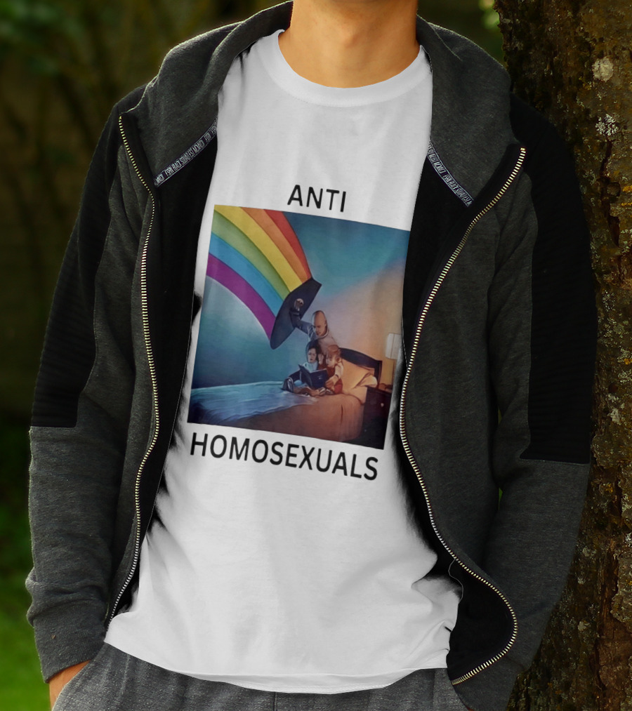 Anti Homosexuals Pride Rainbow T-Shirt