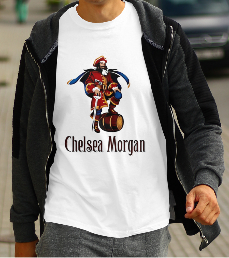 Chelsea Morgan Pirate Captain Red Coat T-Shirt