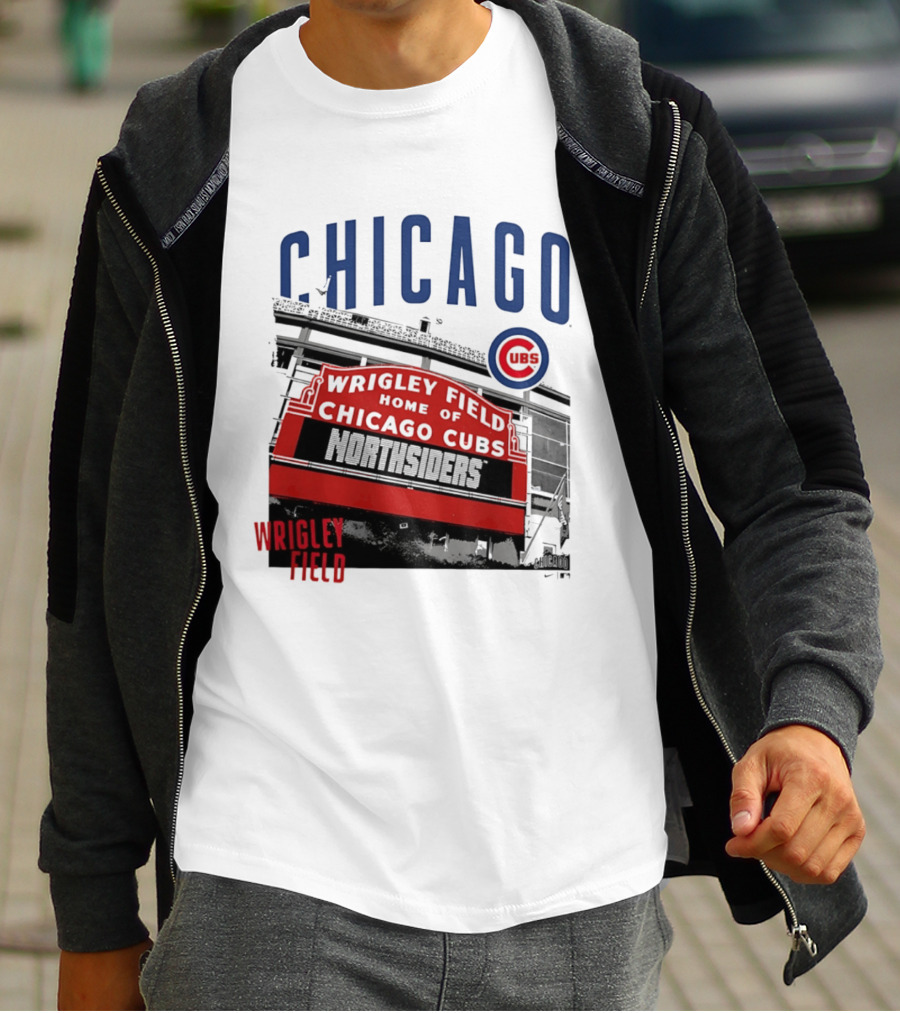 Chicago Cubs Wrigley Field Home Of The Cubs Northsiders T-Shirt