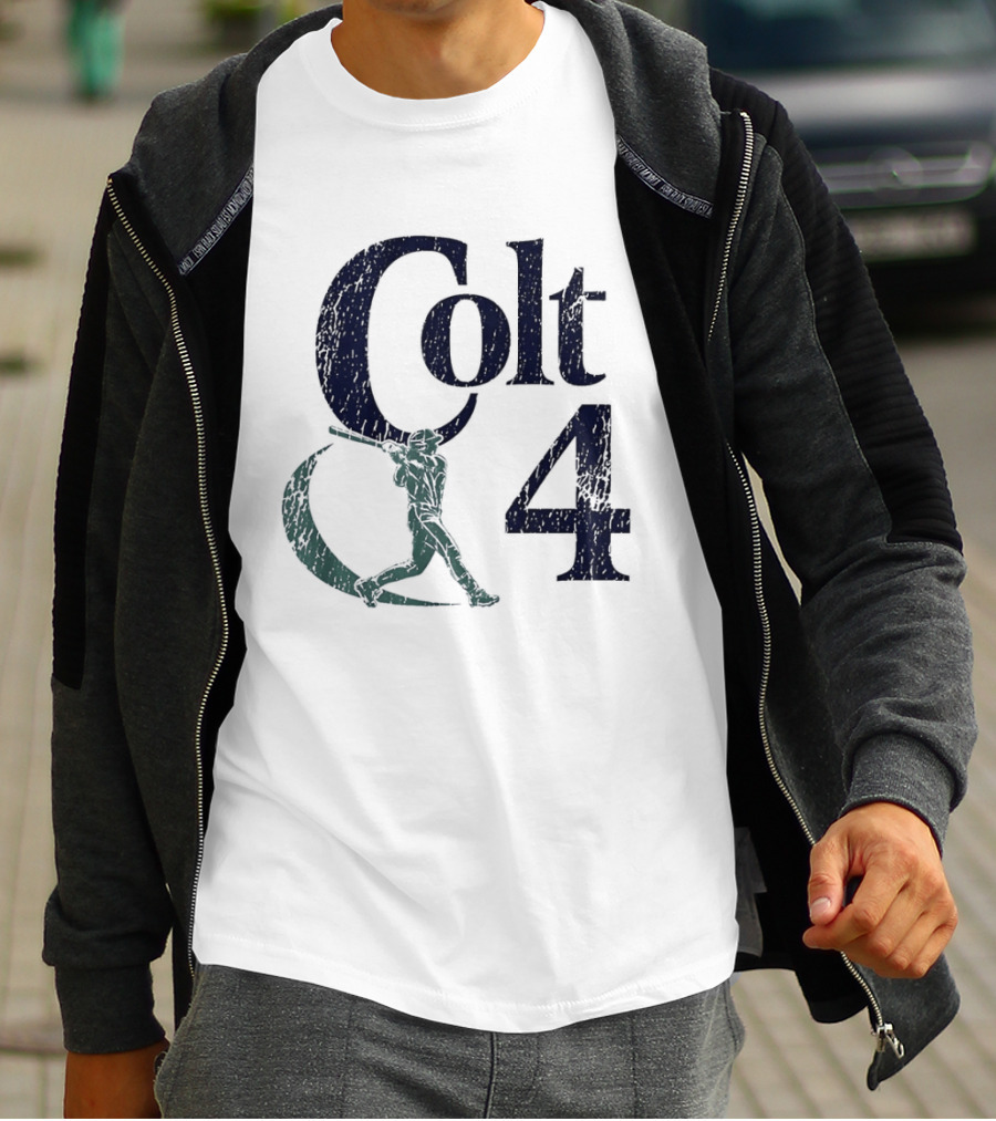 Colt 4 Colt Emerson Seattle Mariners MLB Players Association Baseball T-Shirt