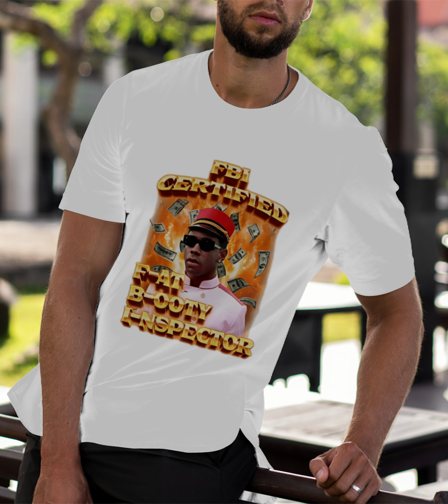 FBI Certified F At B Ooty I Nspector Money Explosion T-Shirt