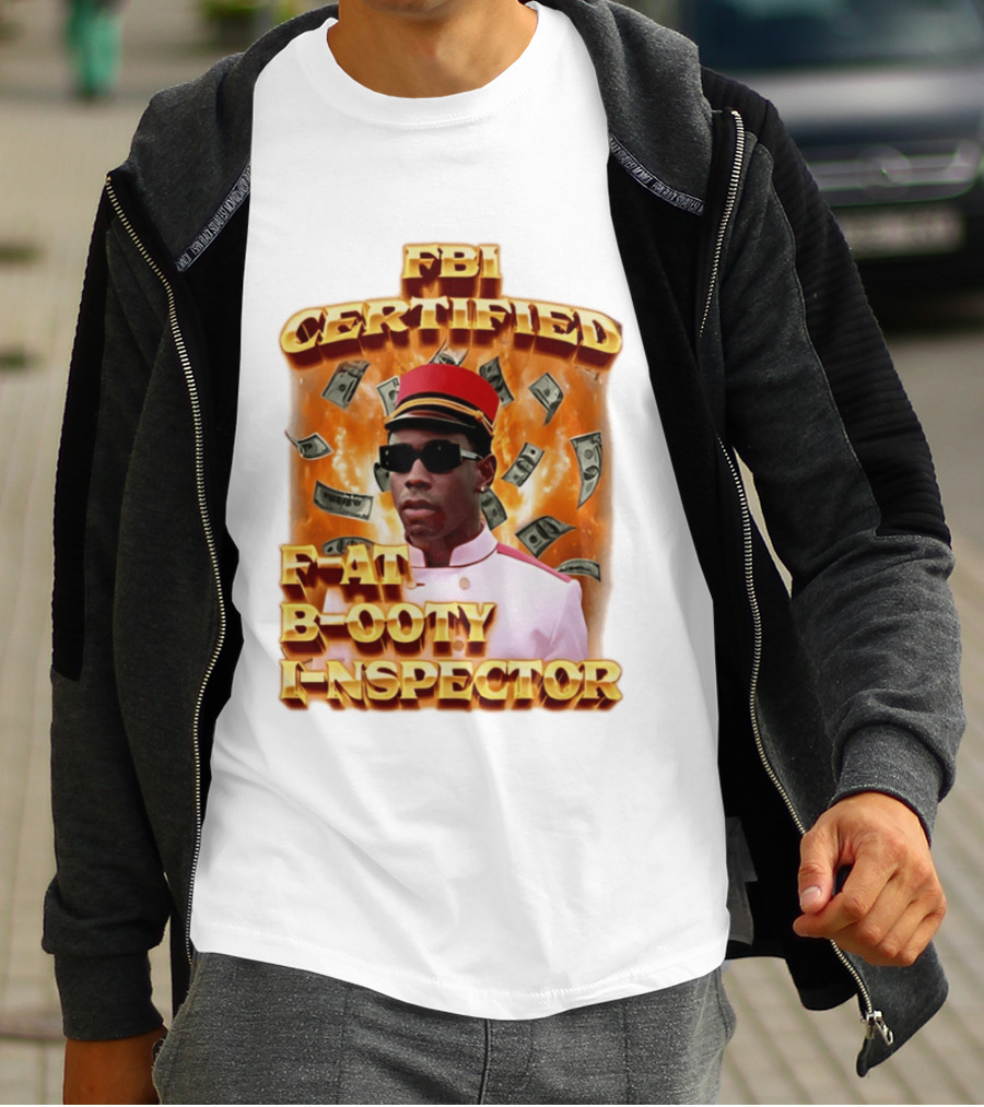 FBI Certified F At B Ooty I Nspector Money Explosion T-Shirt