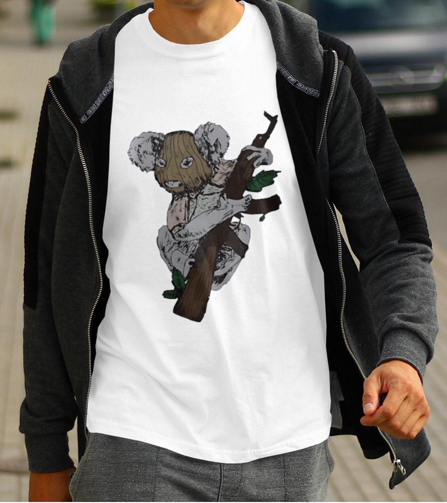 Flyquest Koala Ski Mask AK47 T-Shirt