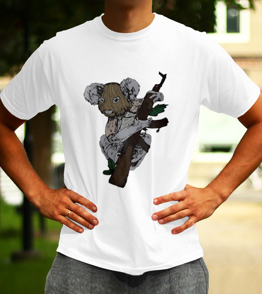 Flyquest Koala Ski Mask AK47 T-Shirt