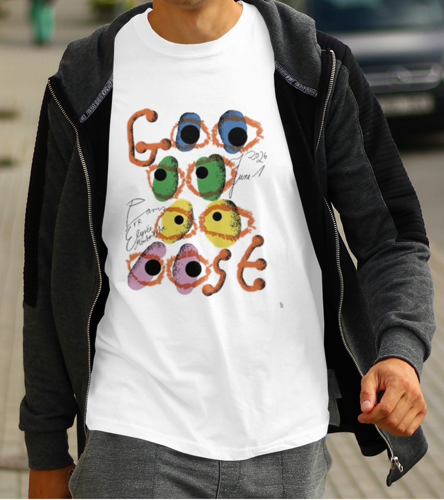 Goose Paris FR June 1 2026 Colorful Eyes T-Shirt