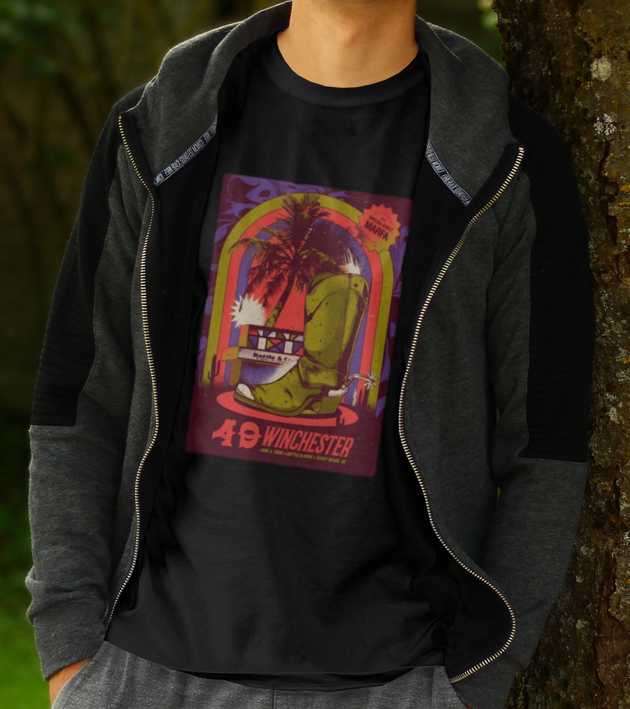 49 Winchester June 5 2026 Bottle & Cork Dewey Beach DE Special Guest Marfa T-Shirt