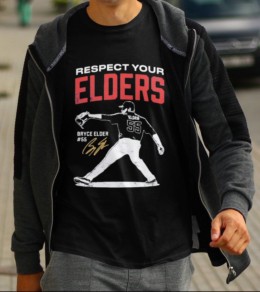 Respect Your Elders Bryce Elder #55 Atlanta T-Shirt