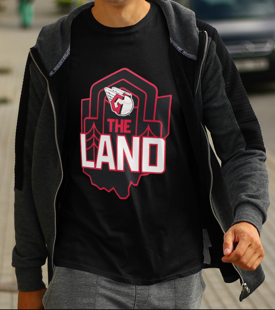 Cleveland Guardians The Land Baseball Winged G T-Shirt