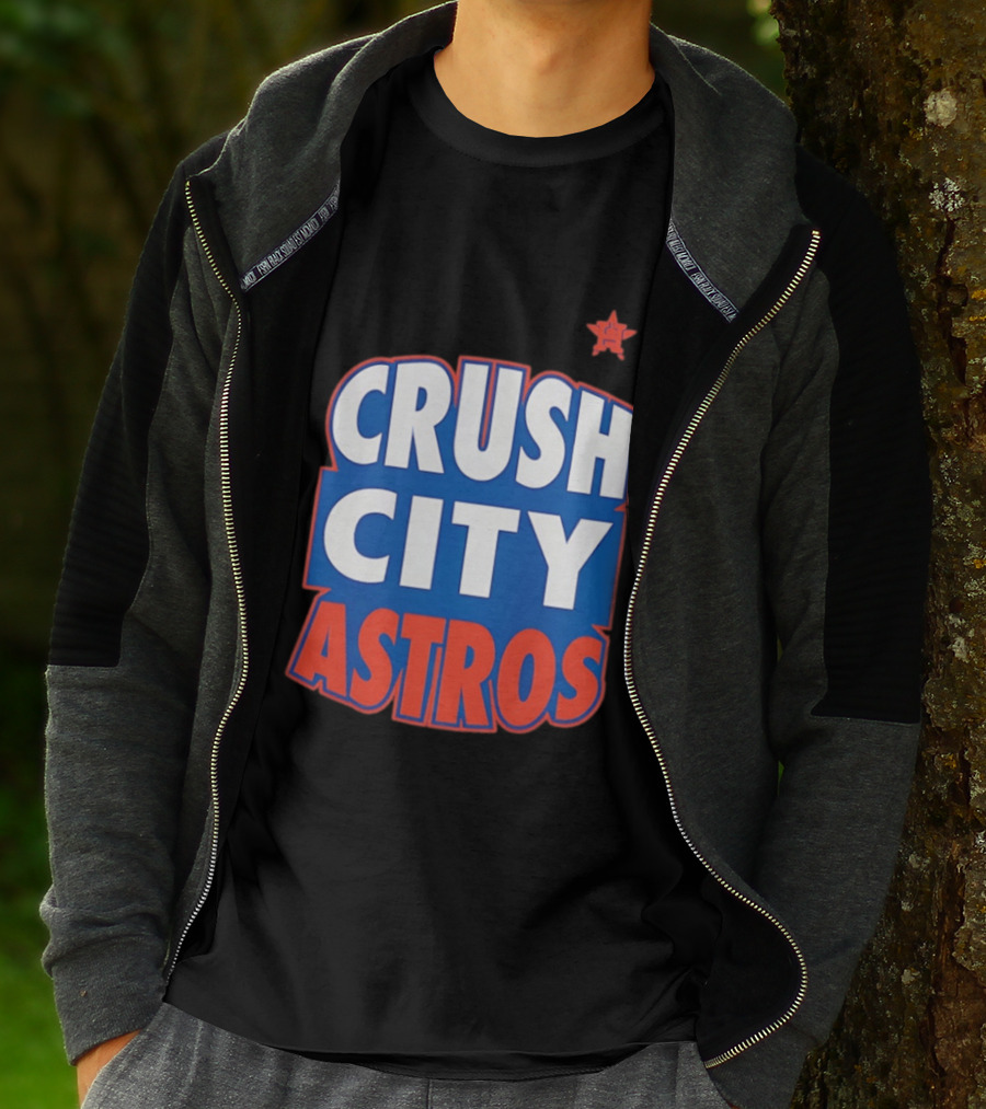 Houston Astros Crush City Astros Baseball Fan T-Shirt