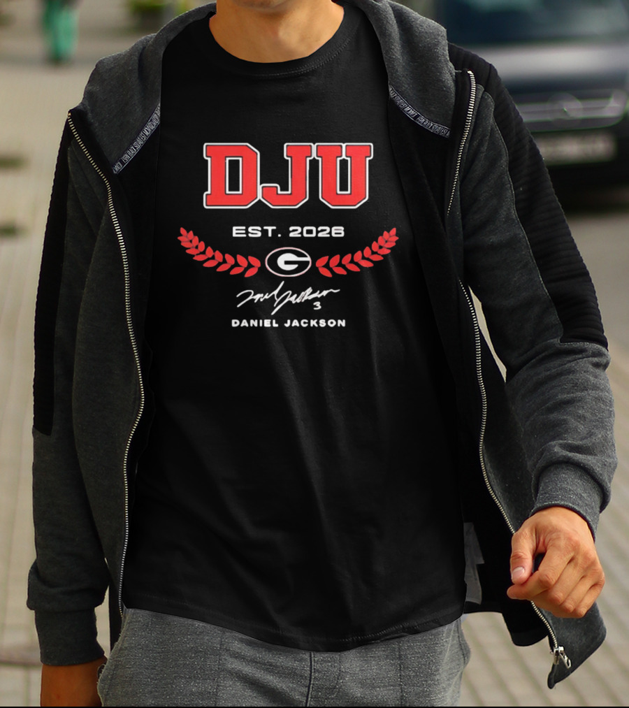 DJU Daniel Jackson University Of Georgia EST 2026 T-Shirt