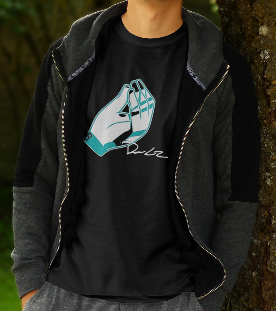 Dominic Canzone Seattle Mariners Che Vuoi Hand Gesture 8 Signature T-Shirt