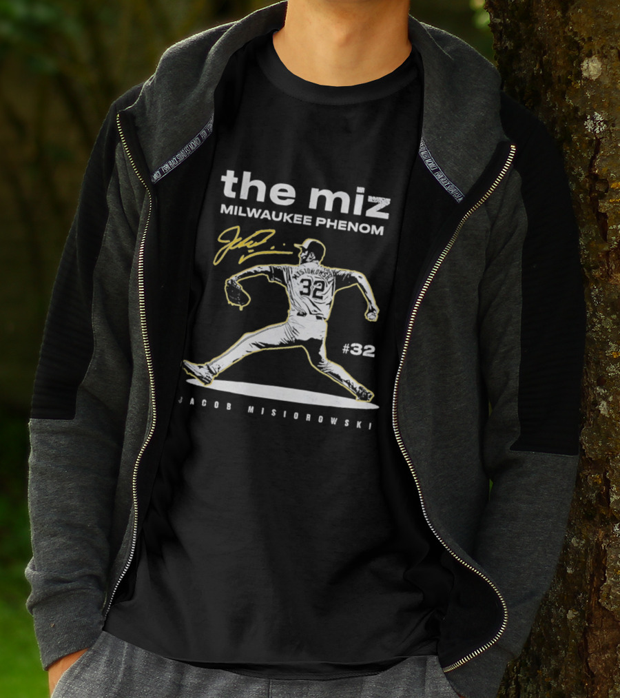 The Miz Milwaukee Phenom Jacob Misiorowski #32 T-Shirt