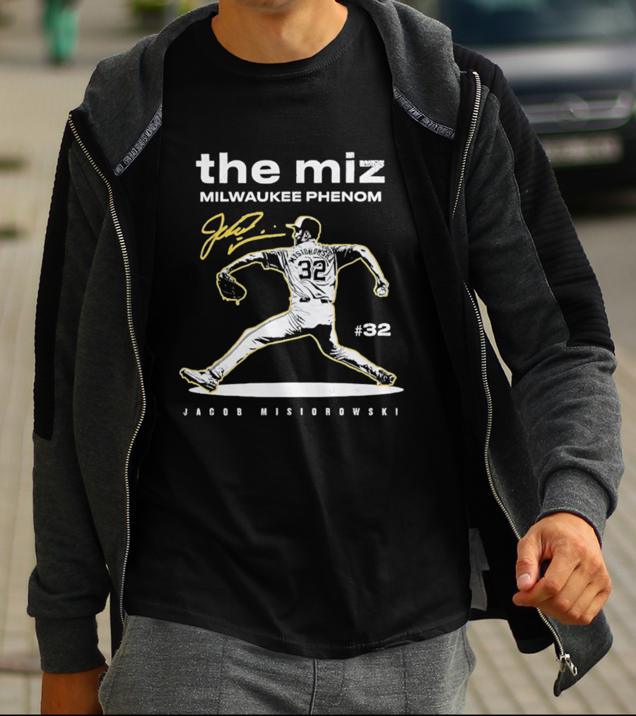 The Miz Milwaukee Phenom Jacob Misiorowski #32 T-Shirt