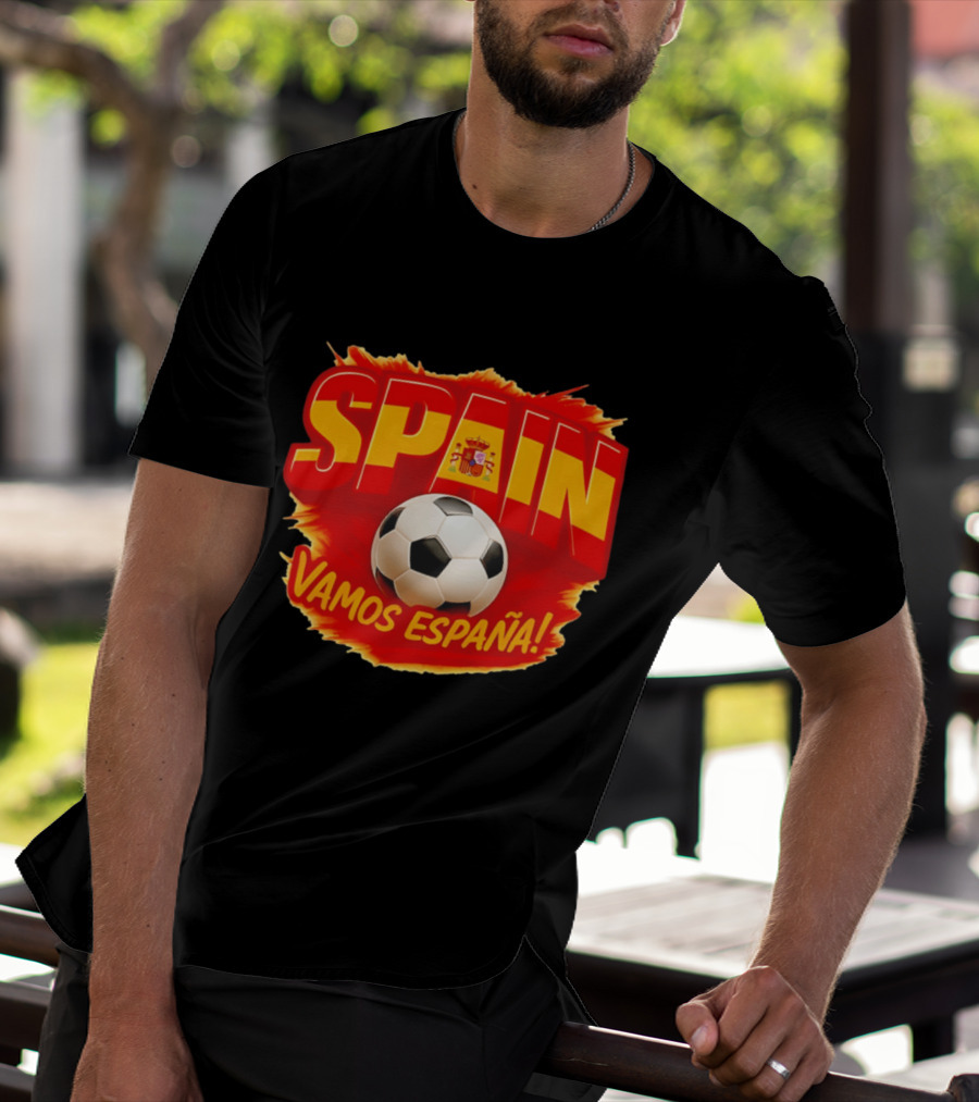 Spain Vamos España Soccer Ball T-Shirt