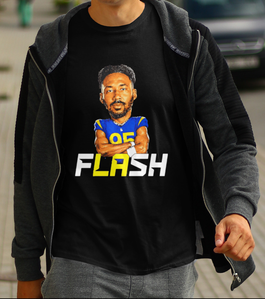 Los Angeles Rams Flash 95 Poona Ford T-Shirt