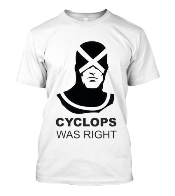 Cyclops Was Right X Men Marvel Comics T-Shirt