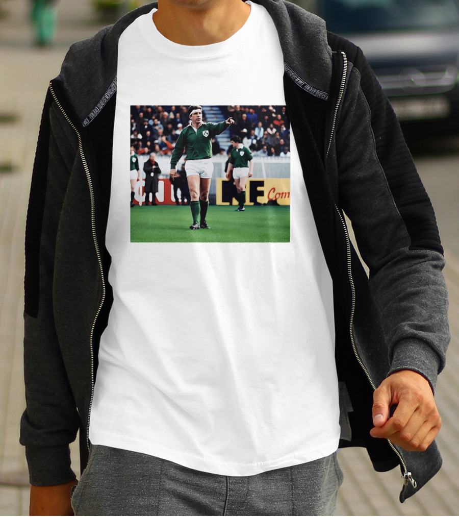 Irish Rugby Mourns Fergus Slattery Former Ireland Captain And Lions Flanker T-Shirt