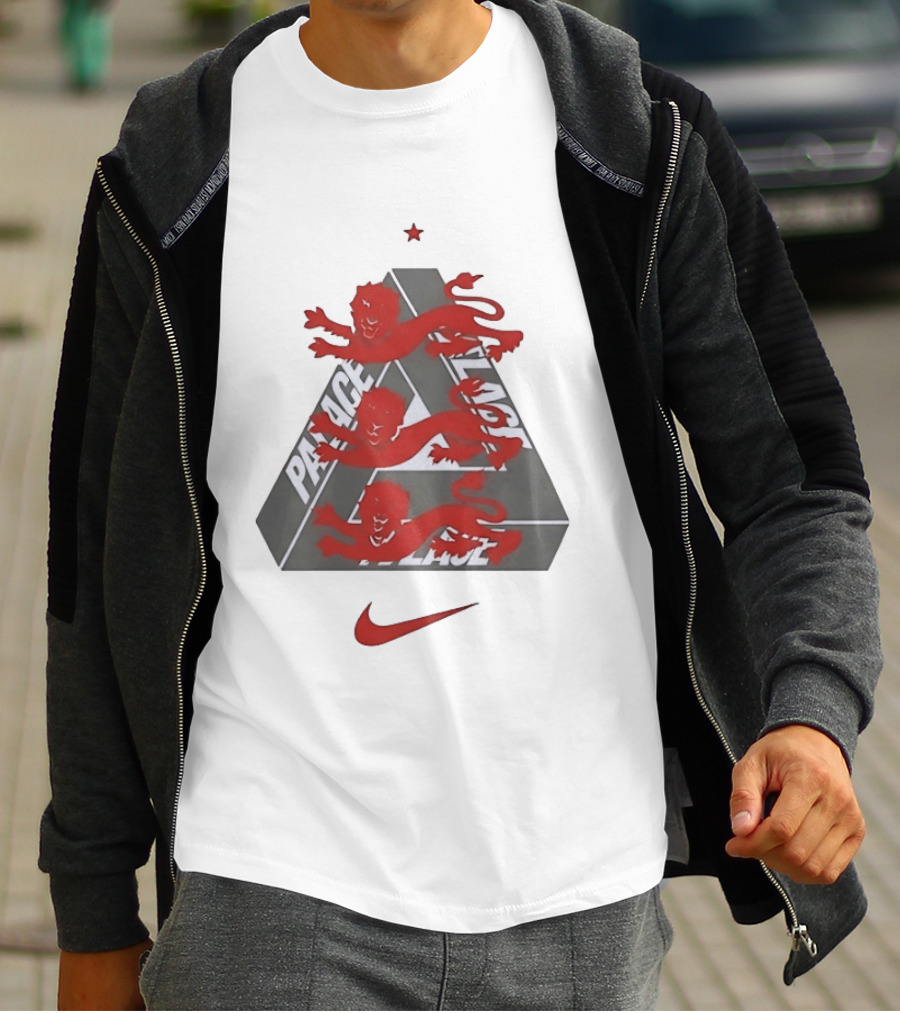 Palace X England 2026 World Cup Nike Collaboration Three Lions T-Shirt