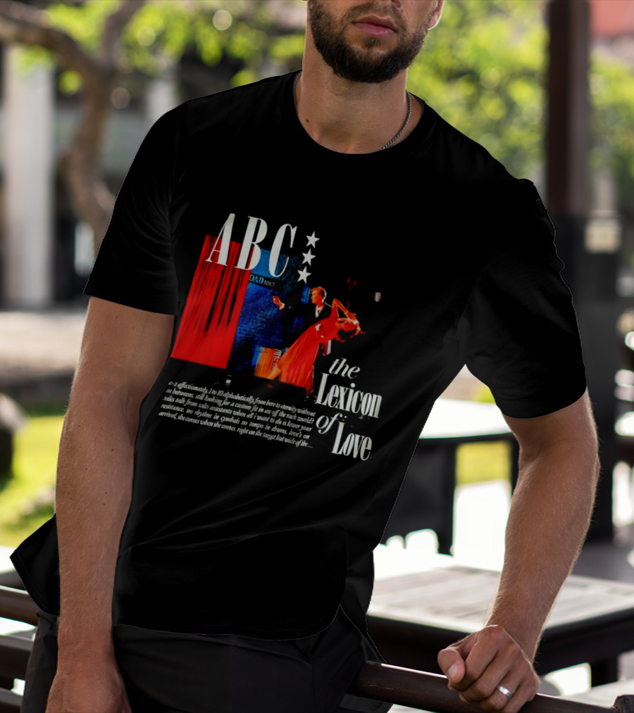 ABC The Lexicon Of Love A Z Affectionately Alphabetically T-Shirt
