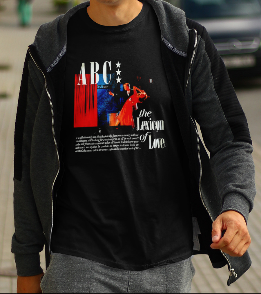 ABC The Lexicon Of Love A Z Affectionately Alphabetically T-Shirt
