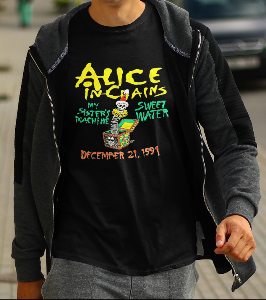 Alice In Chains My Sister's Machine Sweetwater December 21 1991 T-Shirt