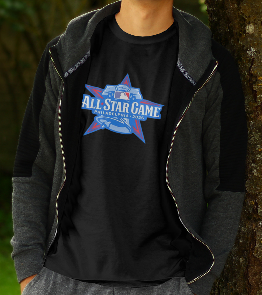 All Star Game Philadelphia 2026 MLB Liberty Bell Baseball T-Shirt