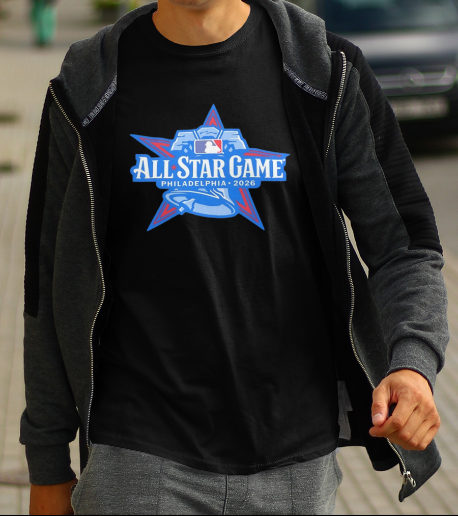 All Star Game Philadelphia 2026 MLB Liberty Bell Baseball T-Shirt