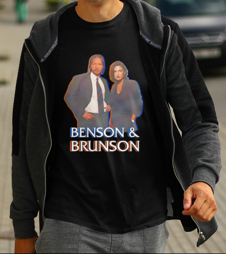 Benson Brunson Olivia Benson Elliot Stabler Law Order Special Victims Unit T-Shirt