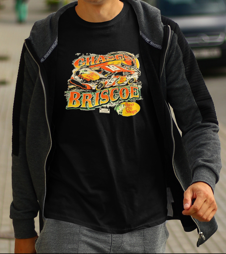 Chase Briscoe 19 Bass Pro Shops NASCAR Cup Series Racing T-Shirt