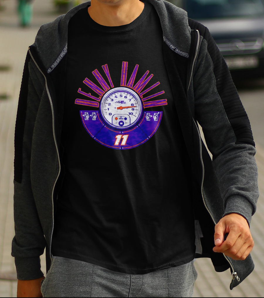 Denny Hamlin 11 Tachometer Joe Gibbs Racing Nascar Cup Series T-Shirt
