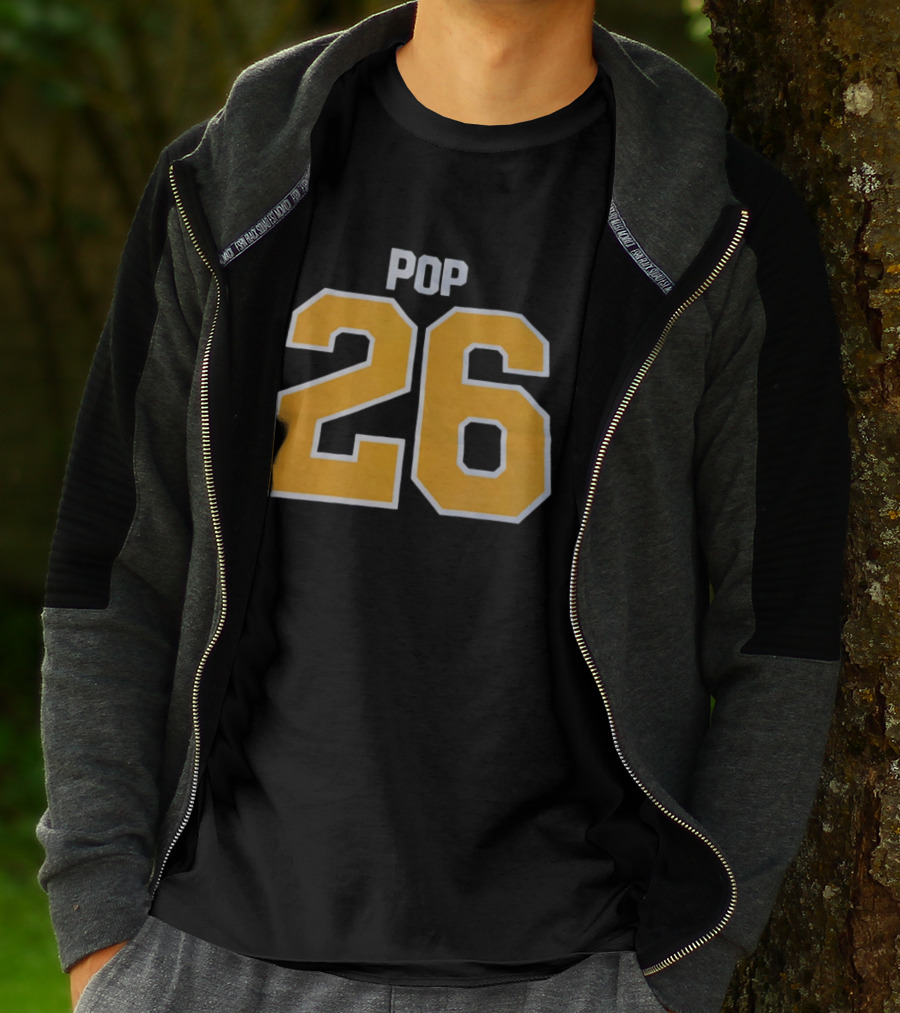 Gregg Popovich San Antonio Spurs NBA Pop 26 T-Shirt